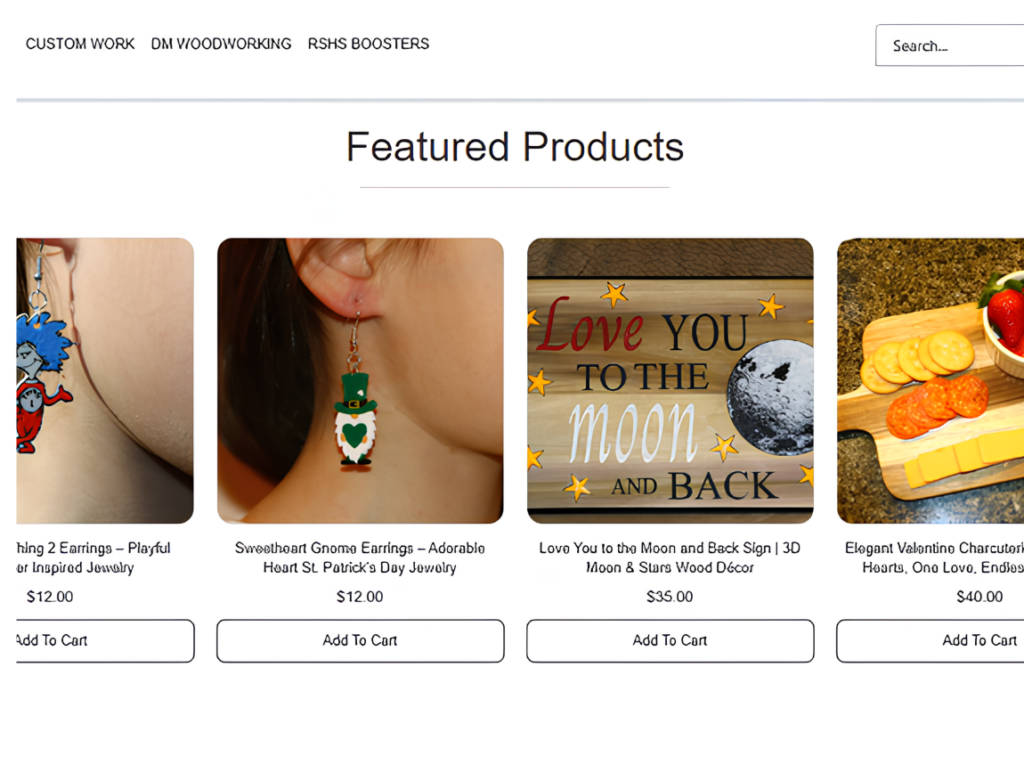 BCJ Designs Woocommerce