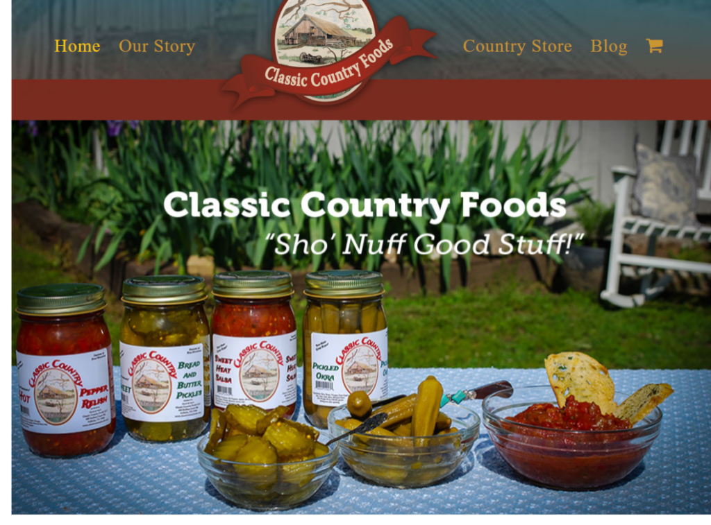 Classic Country Foods Woocommerce